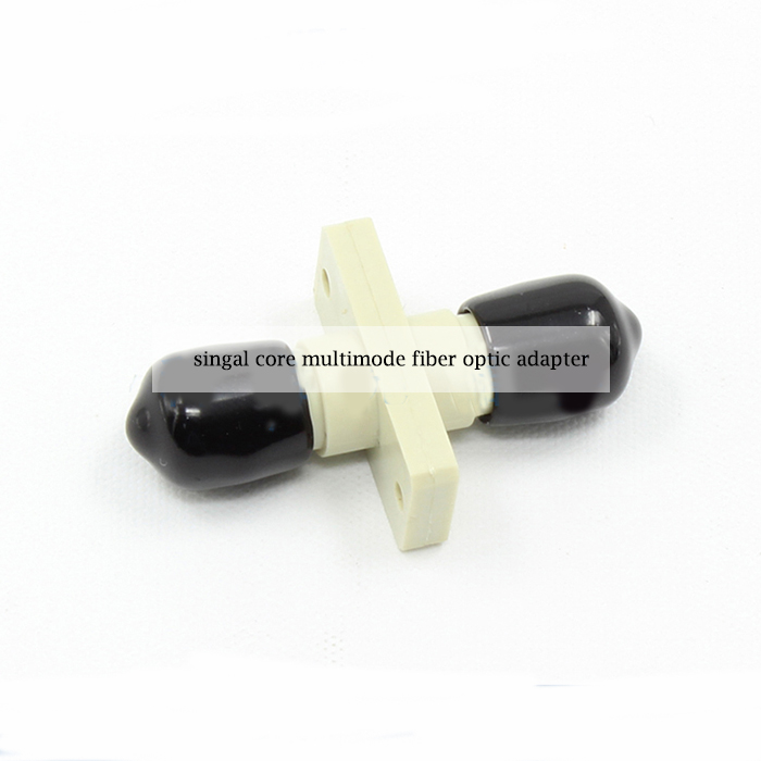 ST Single Core Multimode Plastic Connector Fiber Flange Plate